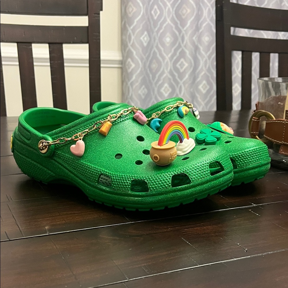 Crocs x Lucky Charms Magically Delicious Clogs Sandals Shoes new Mens Size 10